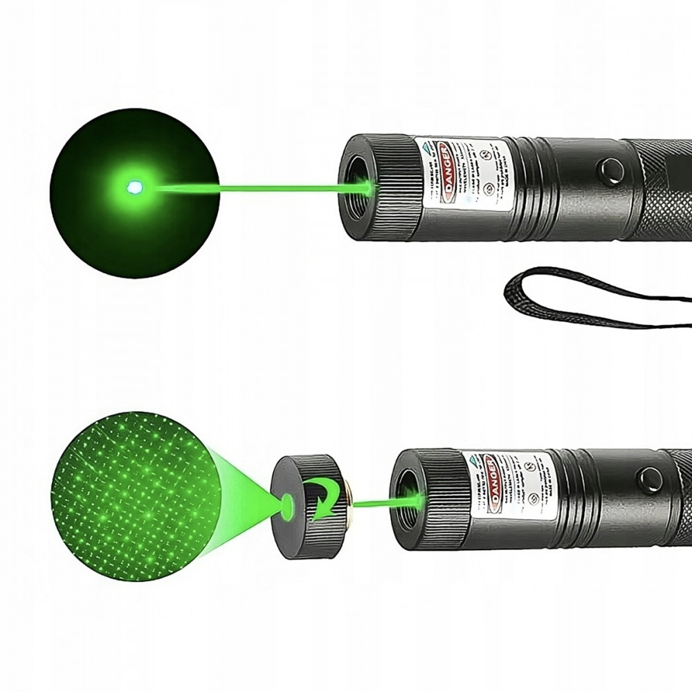 Wska Nik Laserowy Zielony Pointer