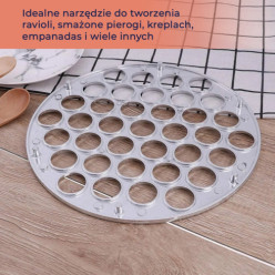 Pierogi ravioli uszka dumpling mould 37pcs