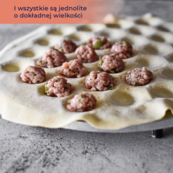 Pierogi ravioli uszka moule à décharge 37pcs
