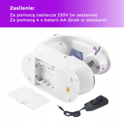Prenosný šijací stroj LED svetlo 2 režimy + príslušenstvo