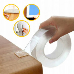 Double-sided self-adhesive tape 5m nano reusable