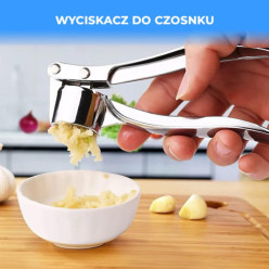 Wyciskacz do czosnku zgniatacz stalowy