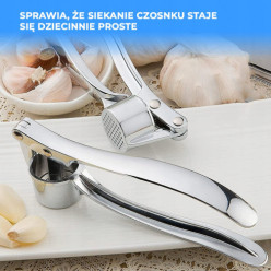 Cesnaková lisovacia oceľ