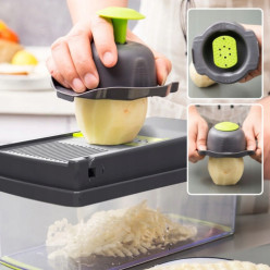 Vegetable and fruit slicer manual 13-in-1