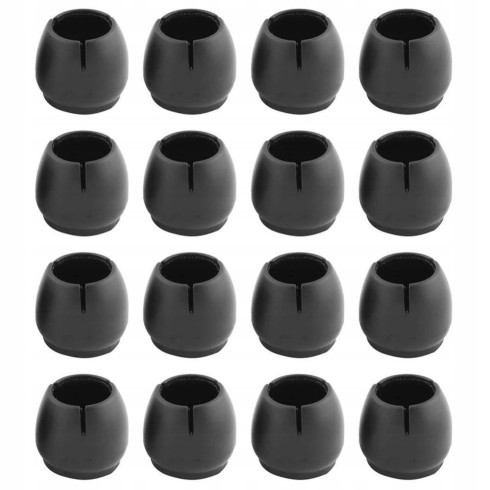 Silikónové čiapky nohy s plsteným 16 ks 17-21mm