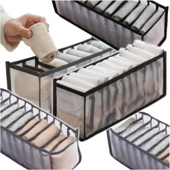Schrank-Organizer Schubladen-Organizer für Socken Unterwäsche Krawatten
