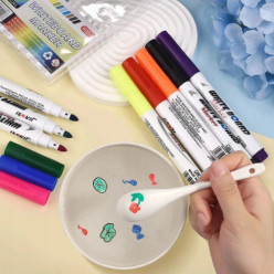 Wassermarker zum Malen auf Wasser Set 8 Stück + Löffel