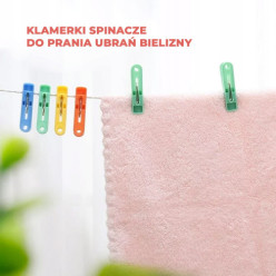 Klamerki do prania spinacze zestaw 20szt