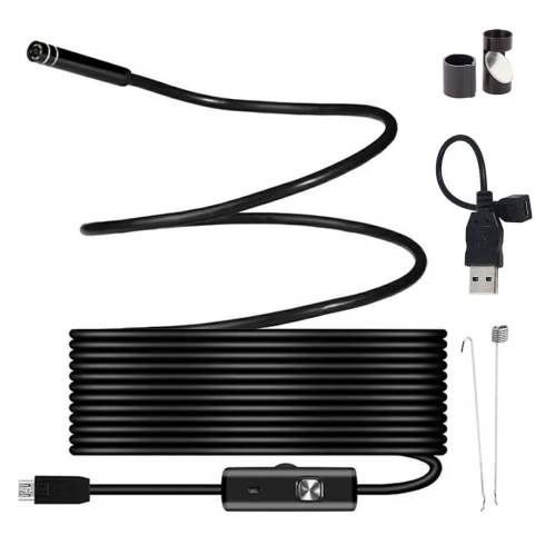 Endoskopická inspekční kamera USB-C 5 m s LED