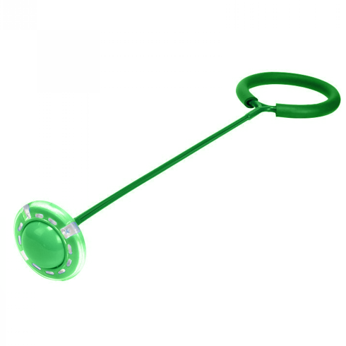Hula-Hoop für das Bein Ring Springseil LED grün