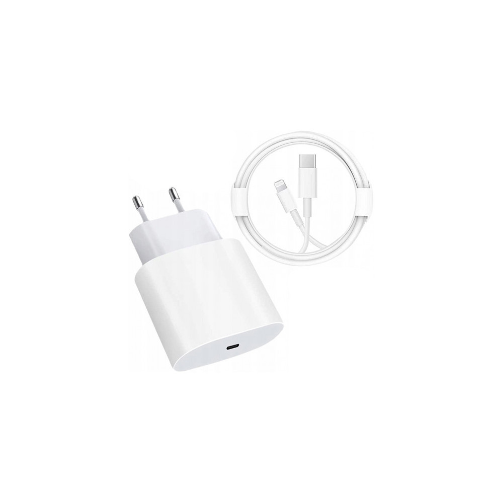 Ładowarka USB-C 20W + kabel Lightning 1m