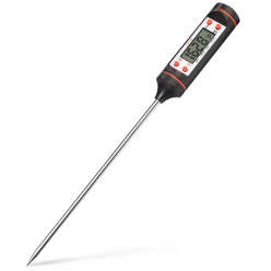 Digitales Küchenthermometer für Fleisch Wein LCD Sonde Einstichthermometer