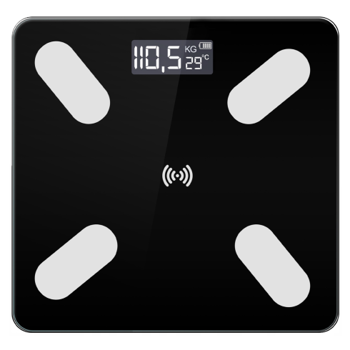 Balances analytiques de salle de bains 25en1 Smart 180kg BMI