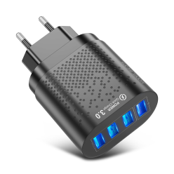 Nabíječka mains Quick Charge 3.0 48W + 3-v-1 kabel