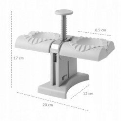 Double presse de dumpling fabricant pour pierogi ravioli