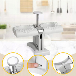 Double presse de dumpling fabricant pour pierogi ravioli