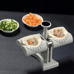 Double presse de dumpling fabricant pour pierogi ravioli