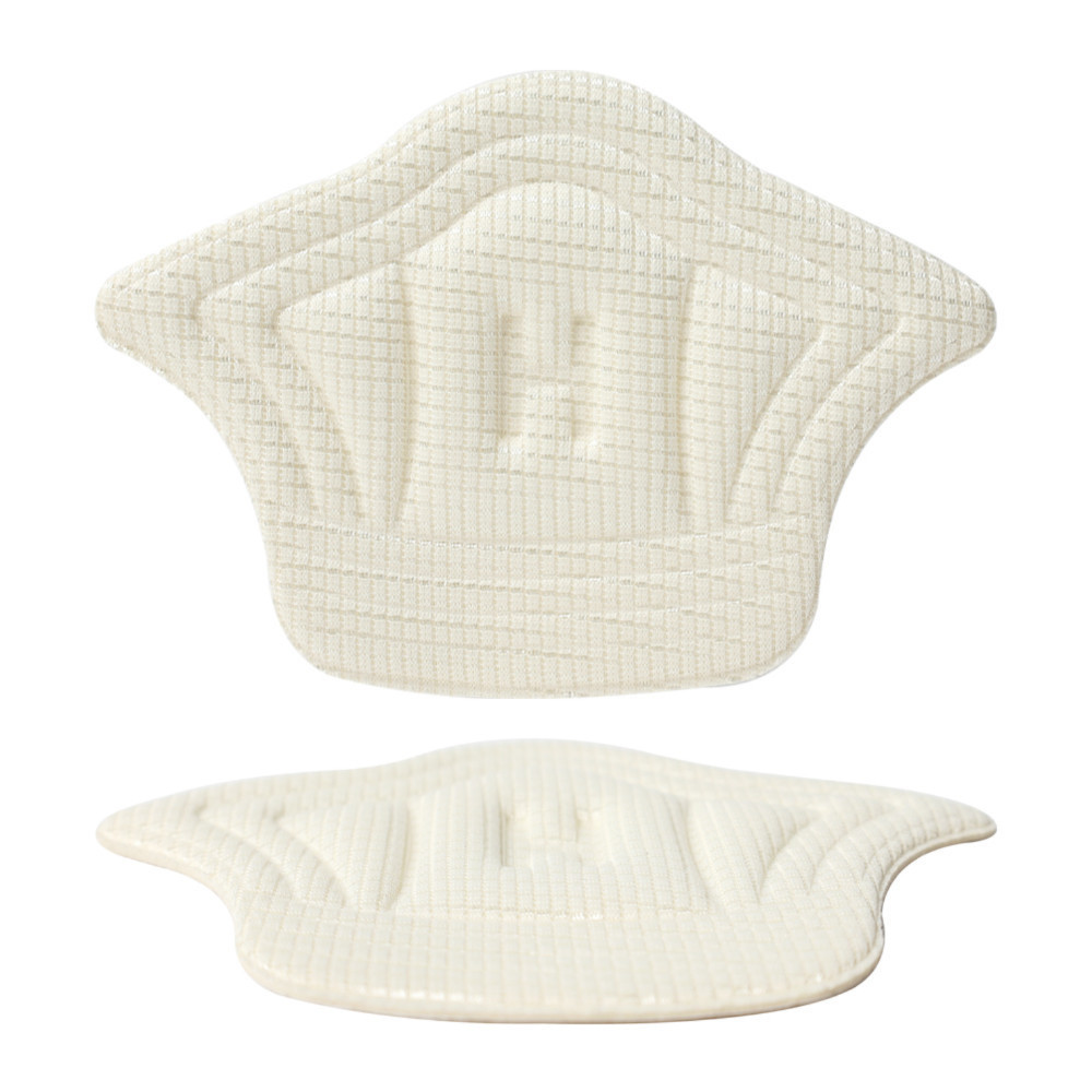 Poignées de talon pour chaussures beige 2 pcs