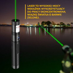 Wskaźnik laserowy zielony pointer