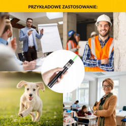 Wskaźnik laserowy zielony pointer