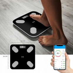 Analytical bathroom scales 25in1 Smart 180kg BMI