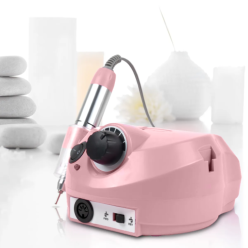 Nail drill 80W for manicure and pedicure + bits and foot pedal