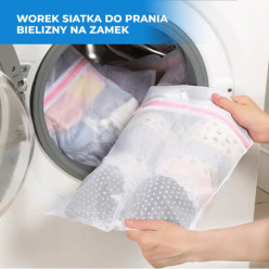 Praní prádla sáček se zipem 30x40cm sada 5 ks