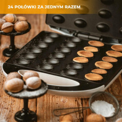 Dió sütikészítő 24 fél fehér