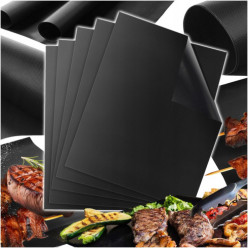 Tapis de téflon pour griller le four à cuisson 5pcs