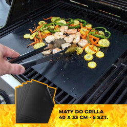 Tapis de téflon pour griller le four à cuisson 5pcs