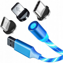 USB-Kabel - USB Typ C / MicroUSB / Lightning 1 m