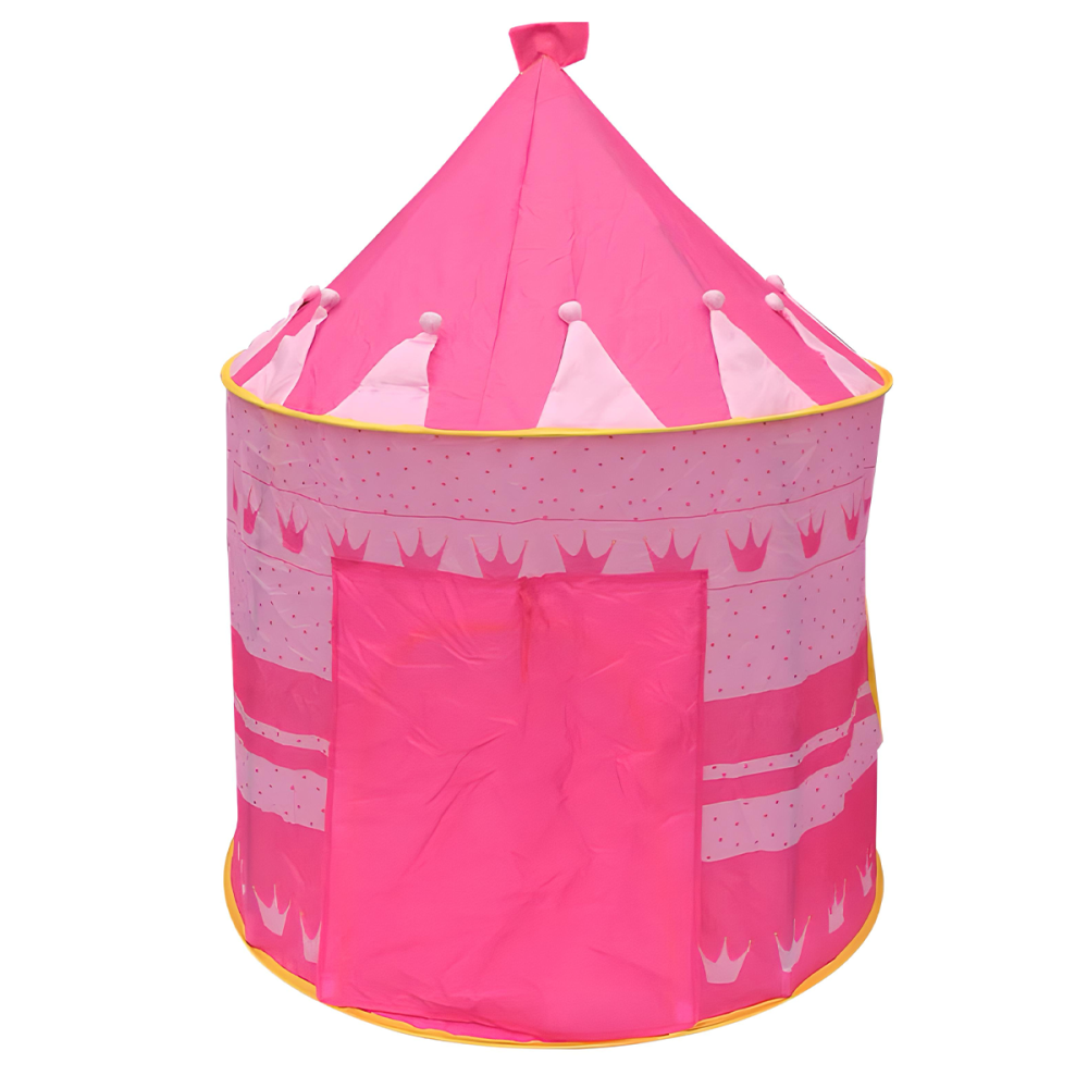 Kinderzelt Palast Schloss rosa