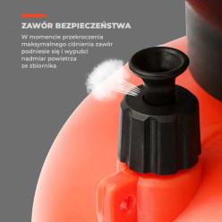 Ručný tlakový postrekovač 8 l kopije