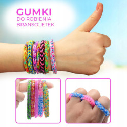 Ensemble bande de loom pour la fabrication de bracelets 1500 pcs