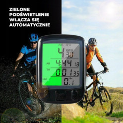 Bike počítač digitální vodotěsné dráty
