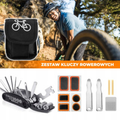 Zestaw kluczy rowerowych multitool 22 elementy