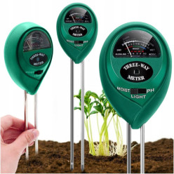 pH metr půdy 3in1 tester ph...