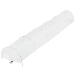 Zahradní polytunel pro růst 300 x 45 x 30 cm transparentní