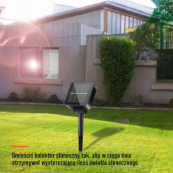 Lumières de jardin solaire 6m 40 LEDs