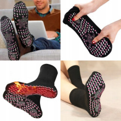 Chaussettes en tourmaline chauffées 37-44