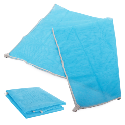 Tapis de plage 200 x 200 bleu