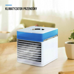 Mini klimatyzator przenośny na wodę biurkowy pokojowy