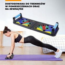 Push-up tábla 14in1 hordozható fogantyúval