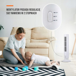 Mini torony léghűtő ventilátor hordozható íróasztal szoba