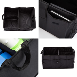 Auto organisateur de bottes grand noir 55x38x26 9 poches
