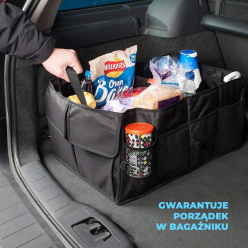 Organizátor autoboot veľké čierne 55x38x26 9 vrecká