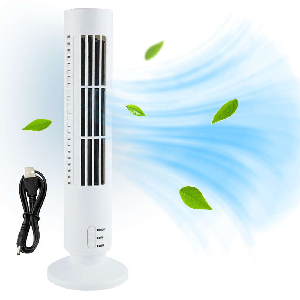 Mini-Klimagerät Turmventilator tragbar Schreibtisch Zimmer