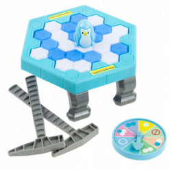 Penguins on the ice skill game for children and adults