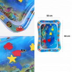 Aufblasbare Wasser-Sensorikmatte für Babys und Kleinkinder