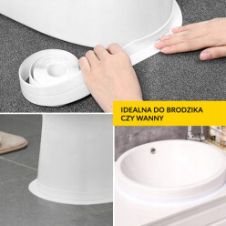 Zárt szalag zuhanyzótálca mosdókagylóhoz 22 mm